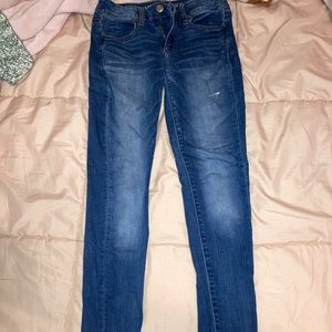 American Eagle Dark Wash Skinny Jeans